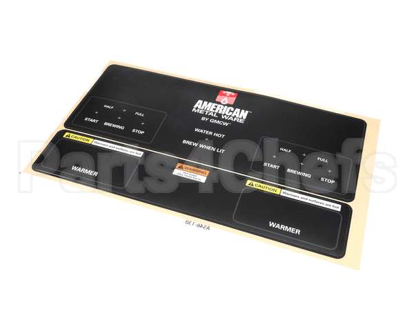 A546-130 Grindmaster Cecilware Decal, P400 Half Batch (Set)