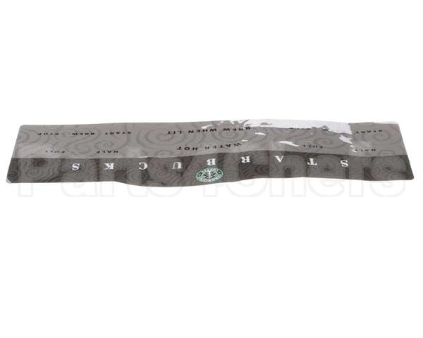 A546-158 Grindmaster Cecilware Decal, Control Panel P400 Starbuck