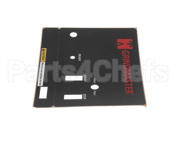 A546-216 Grindmaster Cecilware Ctrl Panel Lbl P-200E