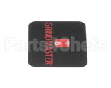 A546-220 Grindmaster Cecilware Label Shuttle/Urn G Logo