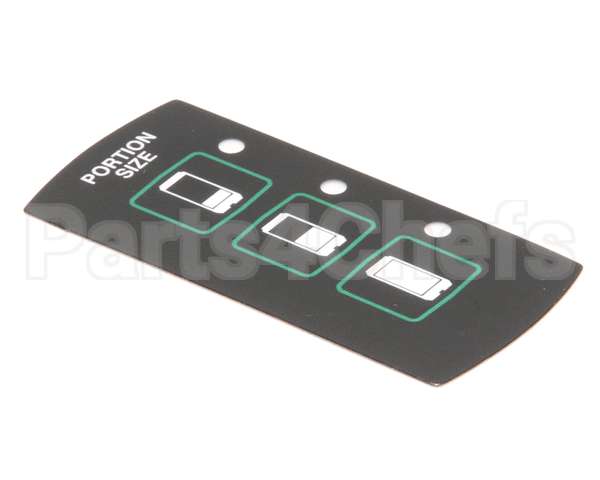 A546-383 Grindmaster Cecilware Decal, Touchpad Icb Select