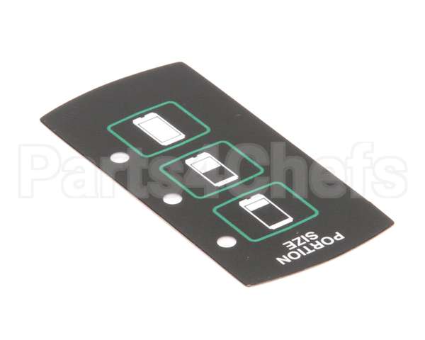 A546-383 Grindmaster Cecilware Decal, Touchpad Icb Select