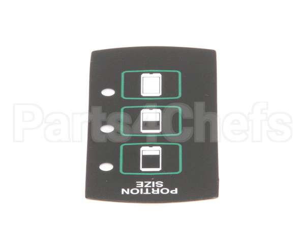 A546-383 Grindmaster Cecilware Decal, Touchpad Icb Select
