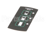 A546-383 Grindmaster Cecilware Decal, Touchpad Icb Select