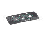 A546-384 Grindmaster Cecilware Decal, Touchpad Columb Select