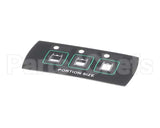 A546-384 Grindmaster Cecilware Decal, Touchpad Columb Select
