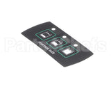 A546-384 Grindmaster Cecilware Decal, Touchpad Columb Select