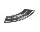 A546-393 Grindmaster Cecilware Decal,Shuttle Lid