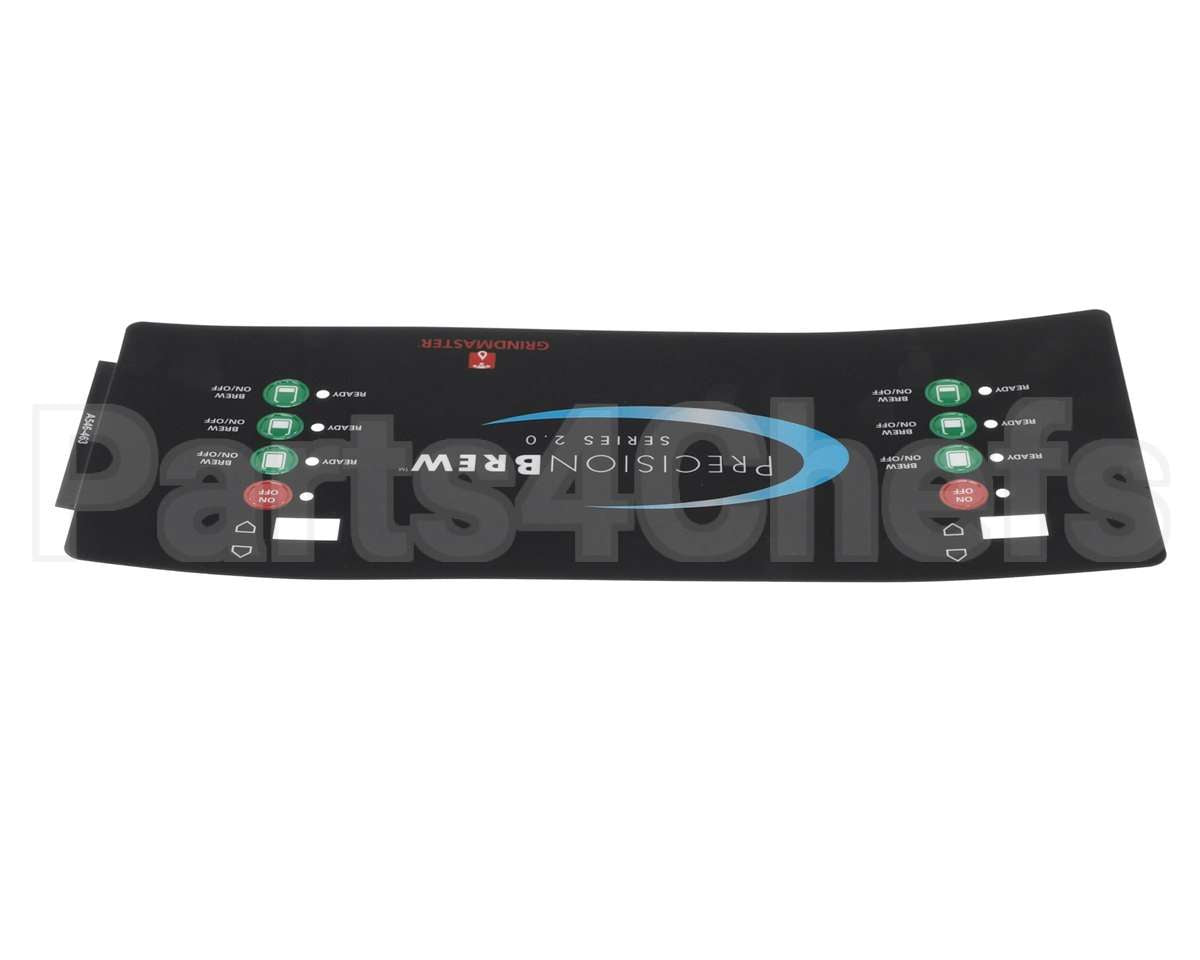 A546-463 Grindmaster Cecilware Decal, Top Panel Pb430 2Nd