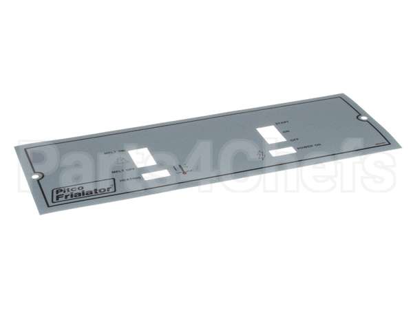 A6041601 Pitco Label,Ovrelay Fr Pnl 14,18 Sfx-Hn