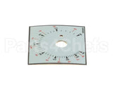 A6044901 Pitco Label,Ovrelay Thermostat Bhd Dr 7,14,18