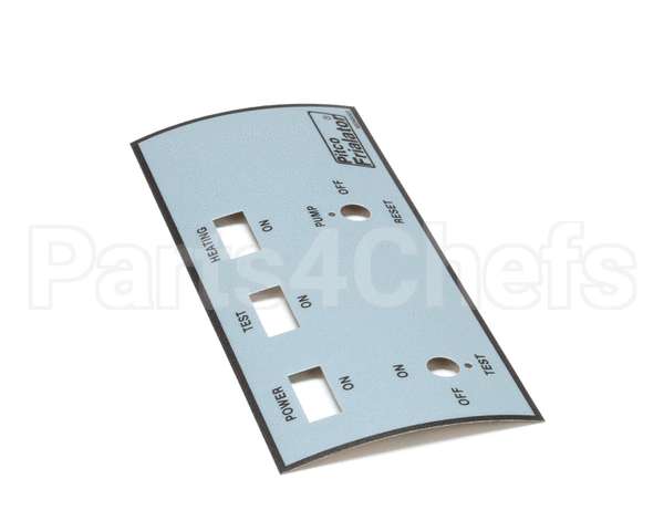 A6049001 Pitco Label,Ovrelay Fr Panel Left Hand E147Ufm