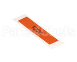 A6051601 Pitco Lbl,Marking Voltage (120V)