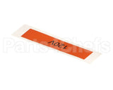 A6051601 Pitco Lbl,Marking Voltage (120V)