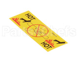 A6056101 Pitco Lbl,Caution Hot Drain