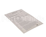 A6064501 Pitco Label,Data Pkging Ce