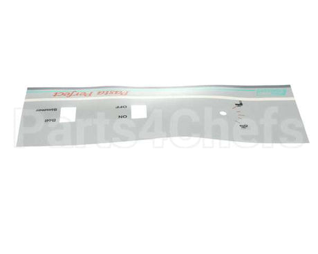 A6067201 Pitco Label,Ovrly Bezel Pg14D Man W/Fi