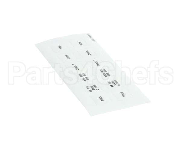 A6079001 Pitco Label,Decal Overelay Cmptr B.k.