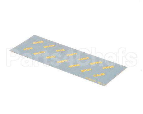 A6084501 Pitco Label,Decal Ovrly Cmptr Me,Mg14