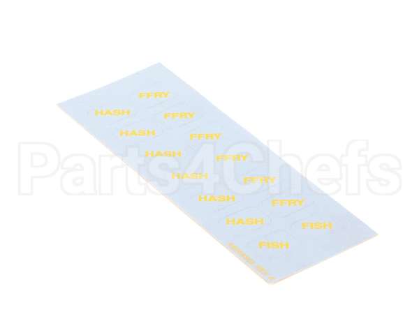 A6084502 Pitco Label,Decal Ovrelay Cmptr Ffry Mg