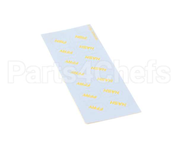 A6084502 Pitco Label,Decal Ovrelay Cmptr Ffry Mg