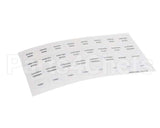 A6085002 Pitco Label,Culvers Rh