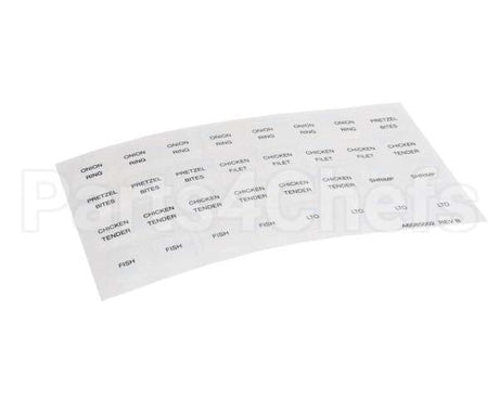 A6085002 Pitco Label,Culvers Rh