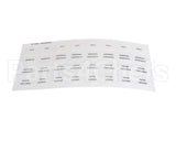 A6085002 Pitco Label,Culvers Rh