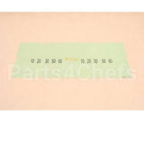 A6085502 Compatible Pitco Ovrly Hooters Wings Lbl
