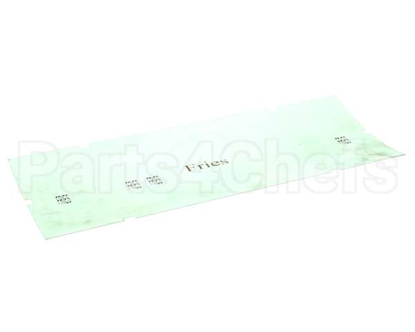 A6085503 Pitco Label,Ovrelay Hooters Fries