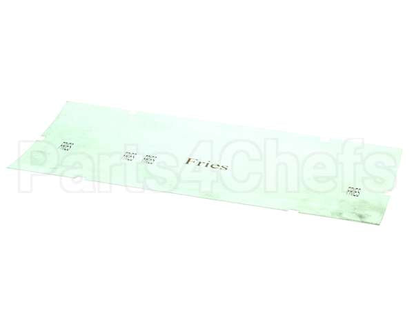 A6085503 Pitco Label,Ovrelay Hooters Fries