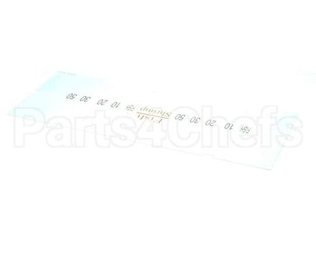 A6085505 Pitco Label,Ovrelay Hooters Fish/Shrimp