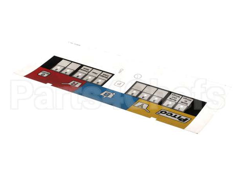 A6090701 Pitco Label,Ovrlay Wingstreet Sg