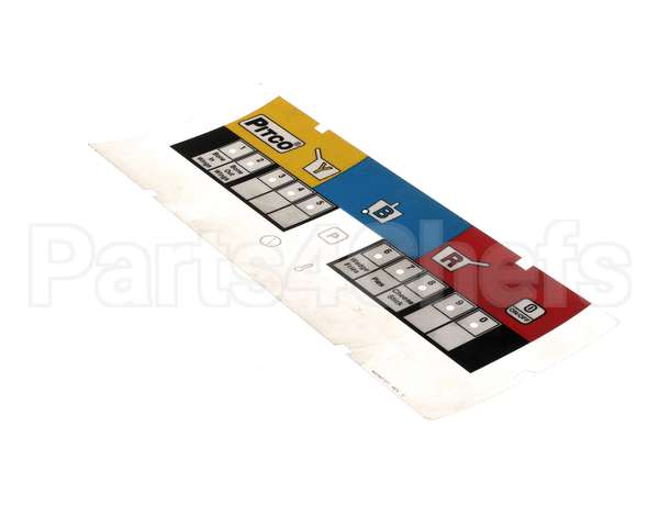 A6090701 Pitco Label,Ovrlay Wingstreet Sg