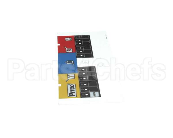 A6096201 Pitco Label,Ovrelay 3 Zn Fries