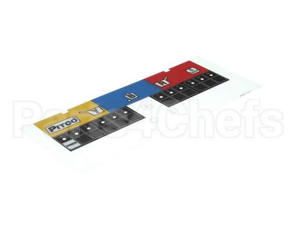 A6096201 Pitco Label,Ovrelay 3 Zn Fries