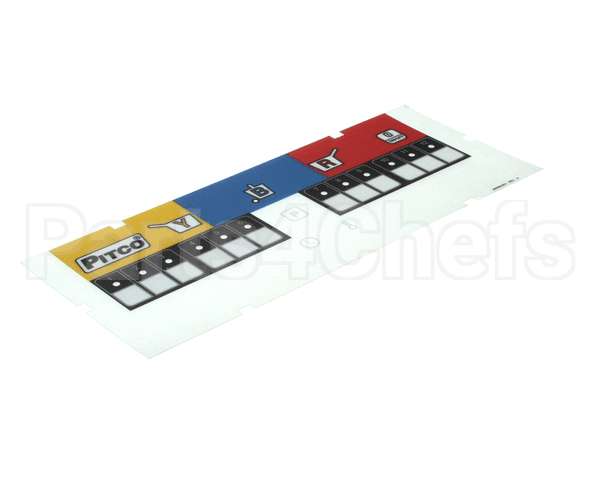 A6096301 Pitco Label,Ovrelay 3 Zn Blank