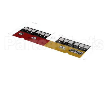 A6096501 Pitco Label,Ovrelay 2 Zn Blank