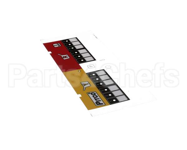 A6096501 Pitco Label,Ovrelay 2 Zn Blank