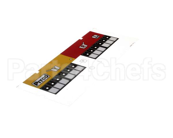 A6096501 Pitco Label,Ovrelay 2 Zn Blank
