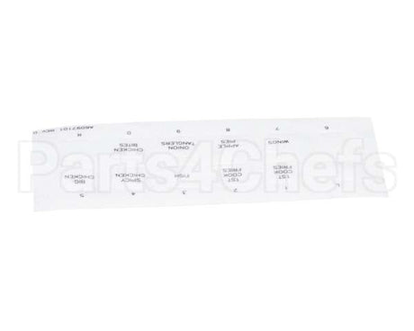 A6097101 Pitco Label,Ssh60W Left Hand Cook