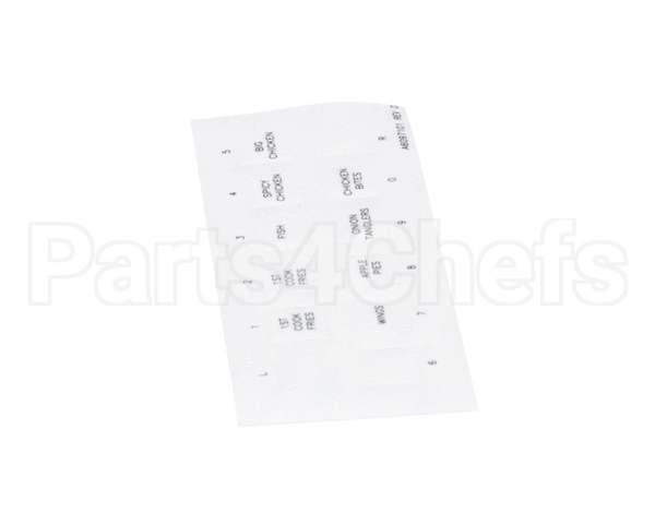 A6097101 Pitco Label,Ssh60W Left Hand Cook