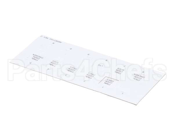A6097102 Pitco Label,Ssh60W Right Hand Finish