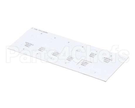 A6097102 Pitco Label,Ssh60W Right Hand Finish