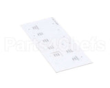 A6097102 Pitco Label,Ssh60W Right Hand Finish