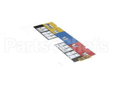 A6100801 Pitco Label,Ovrlay Wingstreet 3 Lane