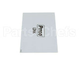 A6112001 Pitco Label,Ovrelay Pitlk