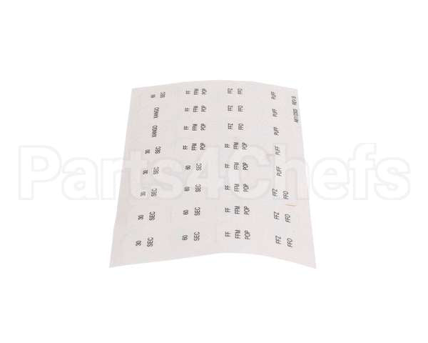 A6112303 Pitco Label,Swenson Ssh60W Left/Righ