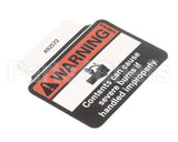 A92572 Grindmaster Cecilware Decal Warning Splash