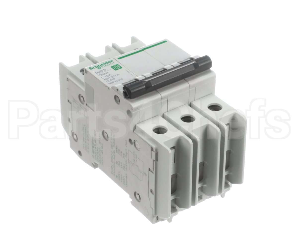 AA-P1192A Bakers Pride Circuit Breaker; 3P;10A [Ep-2-